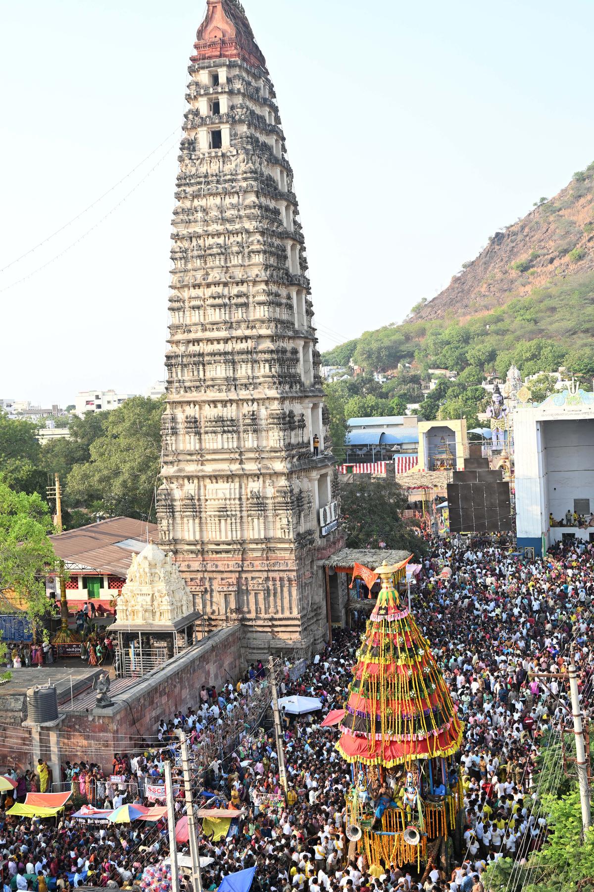 Temple Gopuram Festival